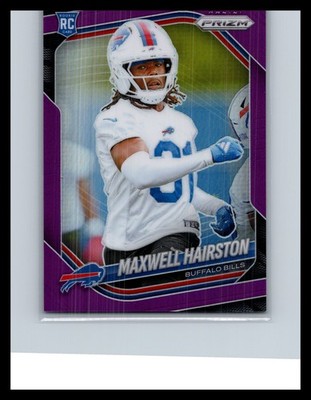 2025 Panini Prizm #360 Maxwell Hairston Purple #/125 RC ROOKIE BILLS