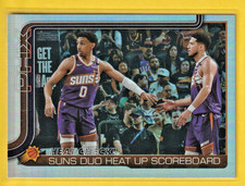 2025-26 Topps Basketball PHOENIX SUNS Heat Check Rainbow Foilboard Parallel #294