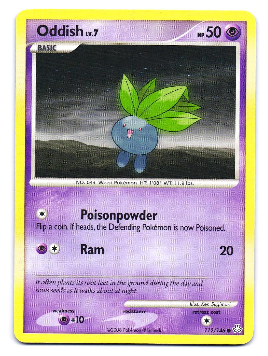 Oddish 112/146 Common Legends Awakened LP