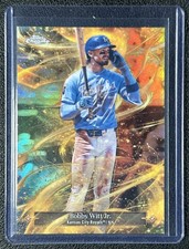 BOBBY WITT JR. 2025 TOPPS CHROME GILDED COLL #GS-6 GOLD STORM 19/25 ROYALS