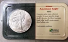 Littleton Coin Co. Uncirculated 2002 Silver American Eagle $1 Coin Retails @ 125