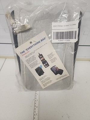 The ''Everything Bag'' Travel Kit New Black