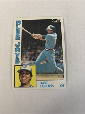 1984 Topps - Dave Collins #733 Toronto Blue Jays Mesa Community College