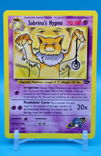 Pokemon Cards Sabrina's Hypno 56/132 Unlimited Gym Challenge WOTC Uncommon NM