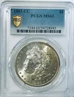 1883 CC Morgan Dollar PCGS MS63