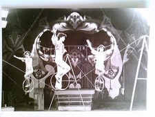 Staatszirkus der DDR, Die Meridians, Slappseilakrobatik, AK, ungelaufen, geschri