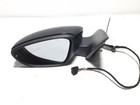 Driver Side Mirror Power Manual Folding BLACK Fits 09-12 VOLKSWAGEN CC 31400