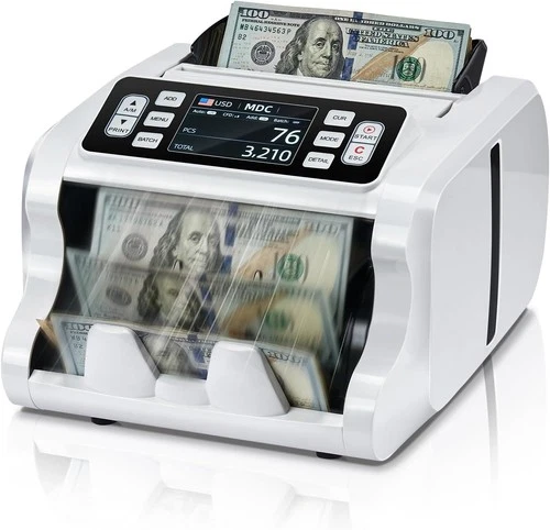 MUNBYN IMC09 Mixed Denomination Money Counter UV MG IR MT Bill Counter - product listing photo