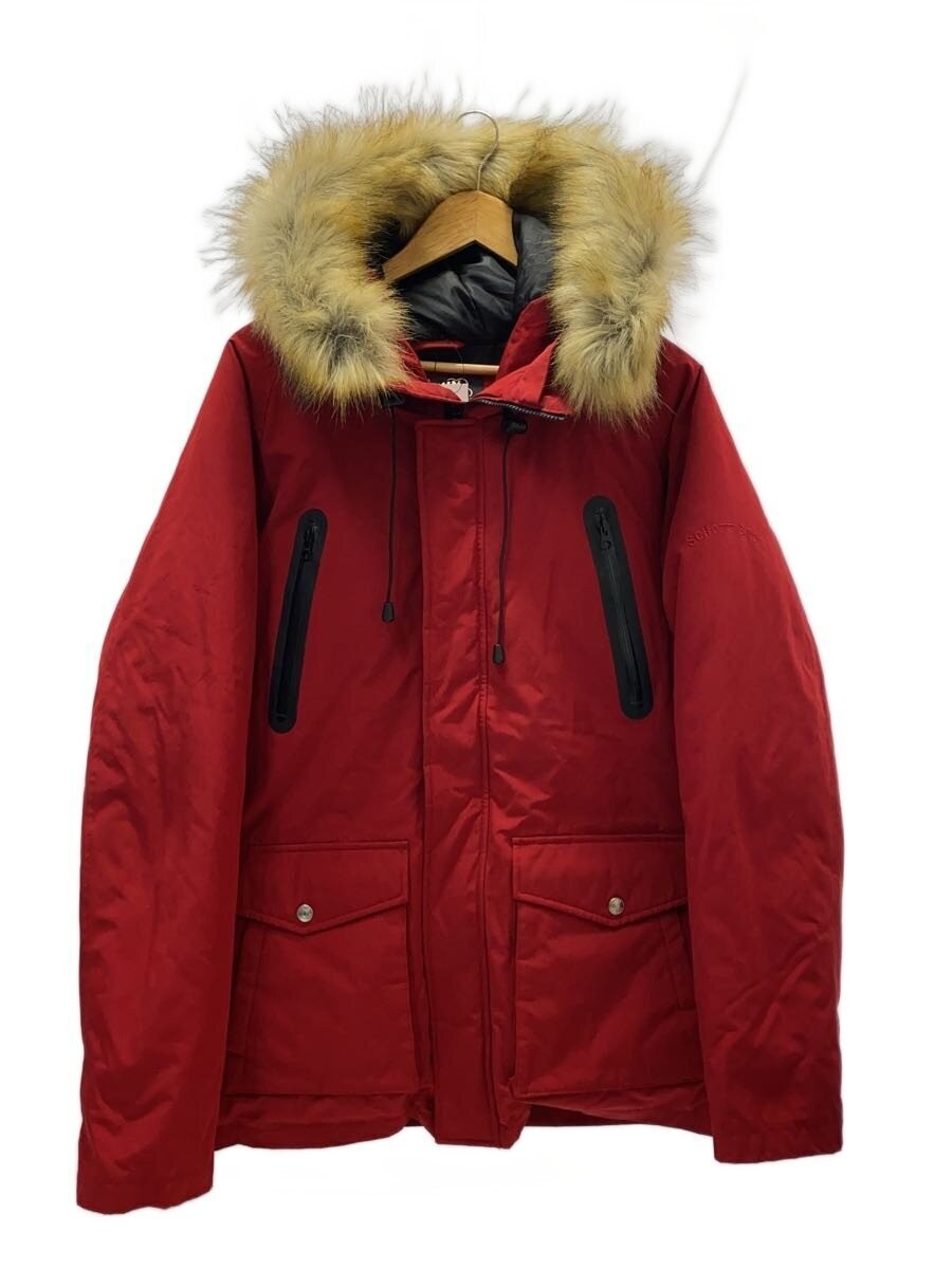 Schott Down Jacket, XL, Polyester, Red, Solid Col… - image 1