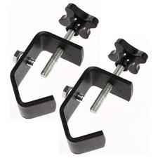  2 DJ Pro Lighting Fixture 2" Truss or Pipe Mounting Steel C Clamp Package New