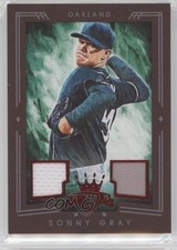 2015 Panini Diamond Kings Red Framed Materials 20/99 Sonny Gray #124 0u9