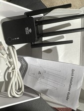 NEW 1200 Mbps Dual-Band Repeater WiFi-754AC High Speed Booster Wide Coverage NIB