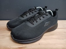 Skechers Work Shoes Mens Slip Resistant/EH Black Lace Up ASTM F2892-18 Wide 10