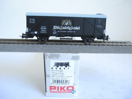 WK335* PIKO H0 95841 Bierkühlwagen ''König Ludwig'' OVP | Zustand: Gebraucht