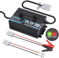 24V 20A Lithium Battery Charger 29.2V LiFePO4 Battery Charger 24 Volt Lithium Ch