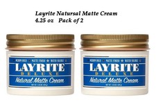 layrite natural matte cream  Pack of 2  4.25 oz