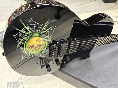 2025 LTD KH-3 Eclipse Spider Kirk Hammett Electric Guitar Black w