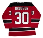 Martin Brodeur New Jersey Signed Red Hockey Jersey JSA Hologram