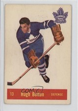 1957-58 Parkhurst Hugh Bolton #13 0a4