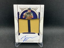 2024 National Treasures Tyler Black Prospect Material Signatures Gold Auto /49