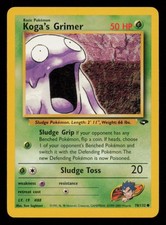 KOGA'S GRIMER 78/132 GYM CHALLENGE POKEMON