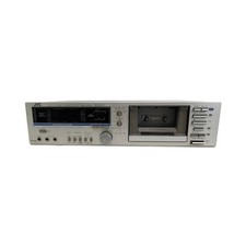 WORKS - Vintage JVC KD-D4 Stereo Cassette Deck Super ANRS- Silver - KD-D4J