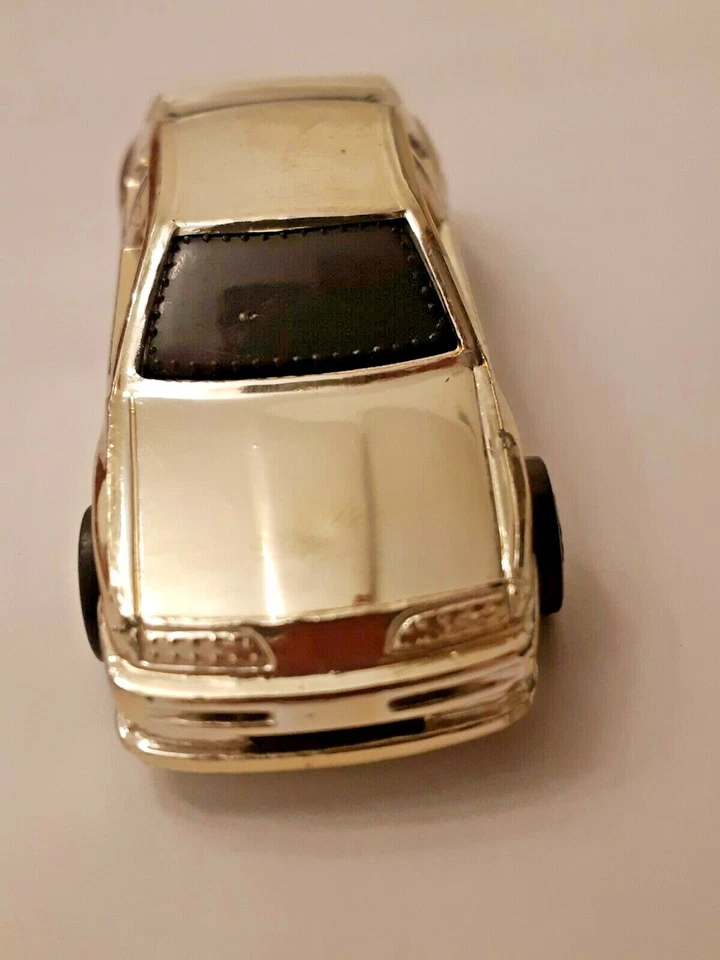 Coche de juguete fundido a presión Hot Wheels 1989 cromo dorado 1/64 Foto 4 de 4