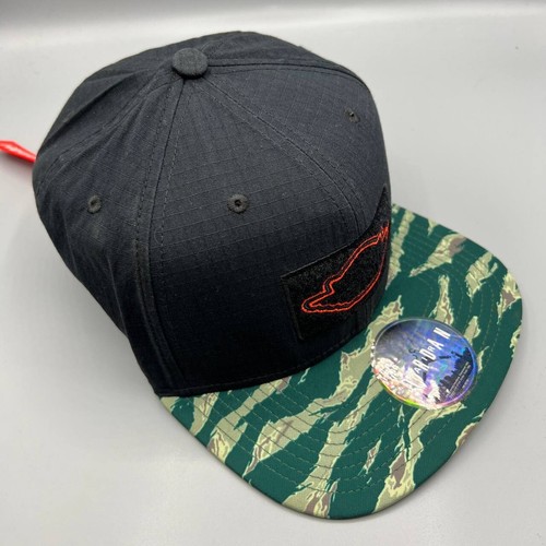 Air Jordan Hat Men Black Green Jumpman City of Flight Strap Back Cap - Picture 3 of 7