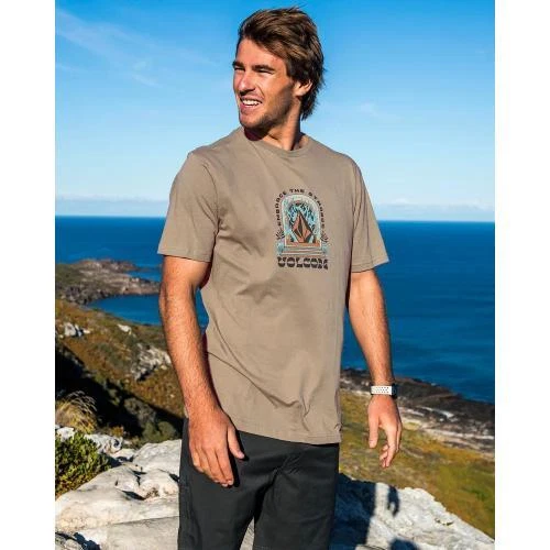 T-shirt Volcom Sacred Stone teak - Imagen 4 de 4