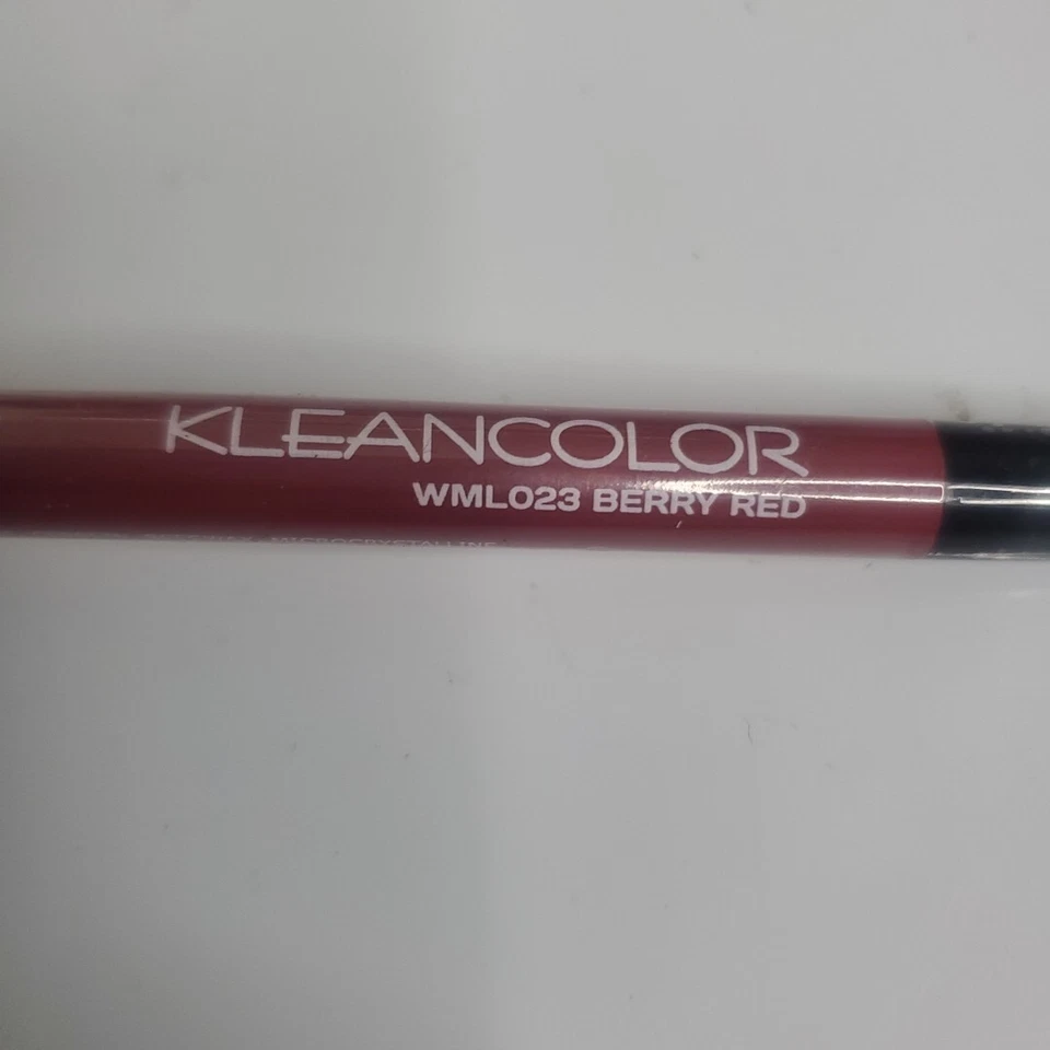 KLEANCOLOR MELLOW GEL MATTE WATERPROOF 12 HR LIP LINER ~BERRY RED~ WML023 SEALED - Image 2 of 4