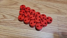 Knot button plastic soft link buttons