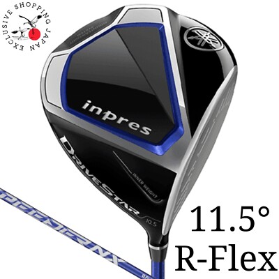 YAMAHA Inpres Drivestar Driver 11.5° R-Flex Speeder NX Graphite