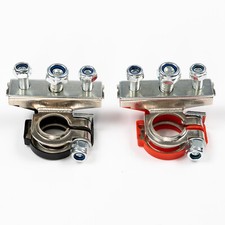 2x Batteriepolklemmen Batterieklemmen Batterie PKW LKW Polklemmen KFZ Auto