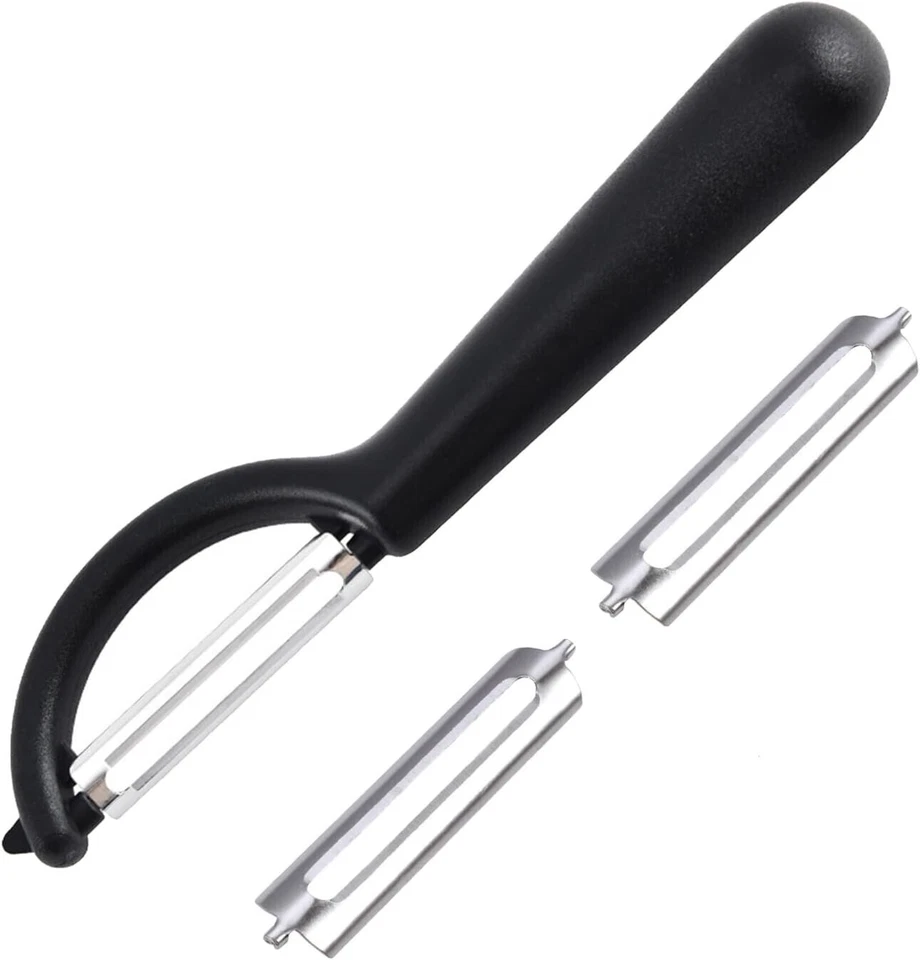 P-Schäler Tupper Set Mit 2 Ersatzklingen,Sparschäler Für Gemüse,Universell Karto - Bild 3 von 4