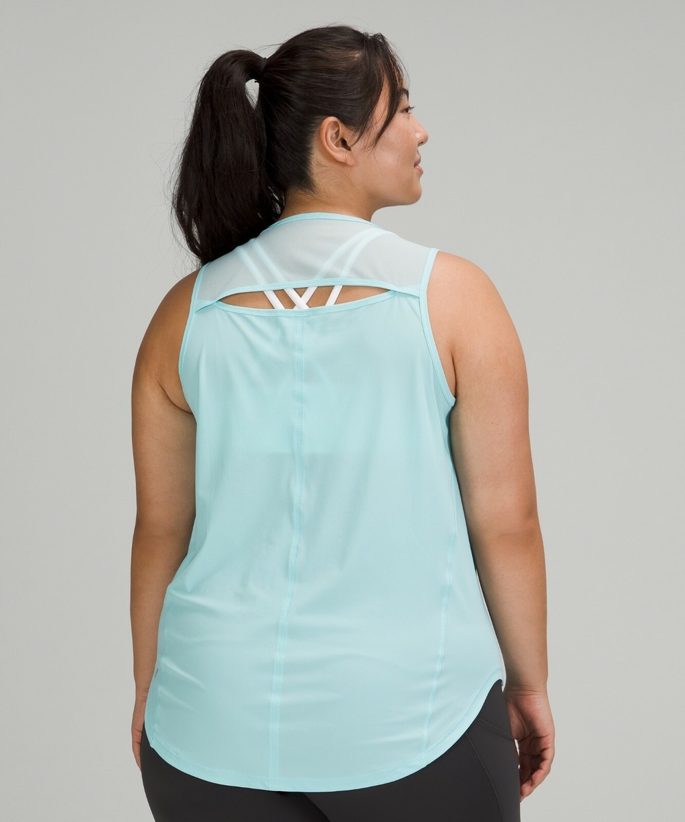 lululemon - 新品lululemon Sculpt Tank II サイズ4 花柄 UV加工