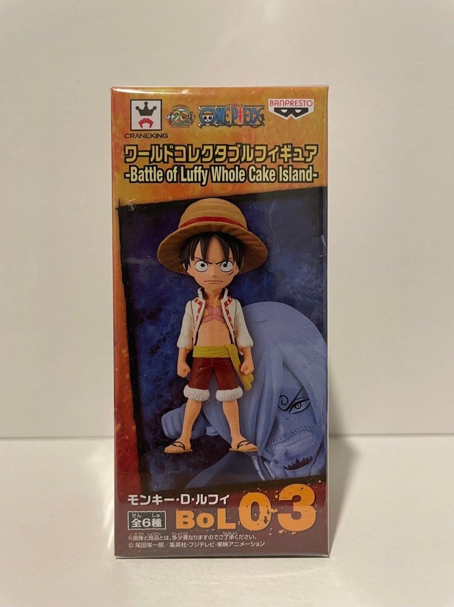 One Piece Wcf Whole Cake Island Luffy BOL 03 Banpresto Figure | eBay
