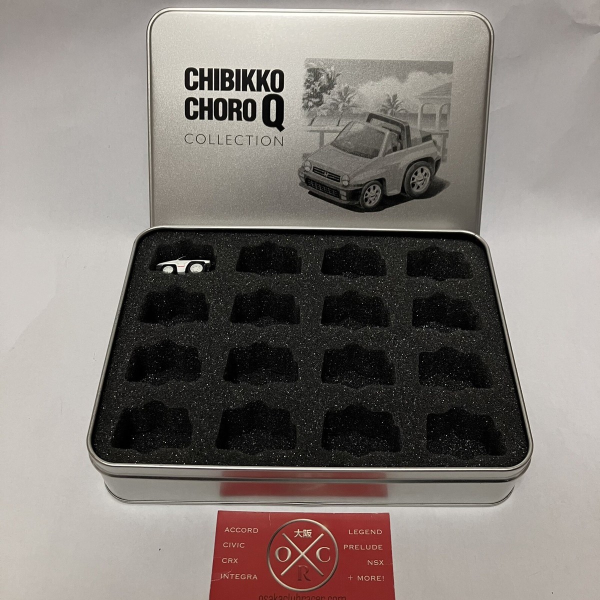 Rare Honda City Cabriolet Choro Q Collection Case Box Pullback