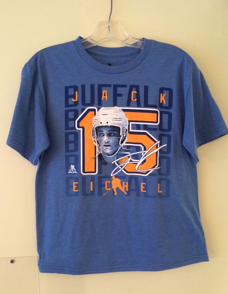 Lot of Jack Eichel Sabres NHL Hockey Youth Size Large Shirts LV