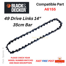 Black + Decker  GK1635T, GK1635TO Chainsaw Chain 35cm 14" 49 Links FAST POST