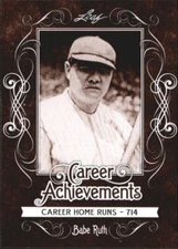 2016 Leaf Babe Ruth Collection Career Achievements #CA2 Babe Ruth Insert