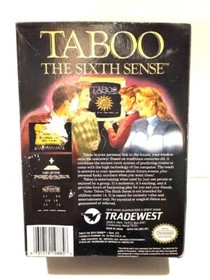 Taboo: The Sixth Sense NES Original Game (Nintendo Entertainment System, 1989)