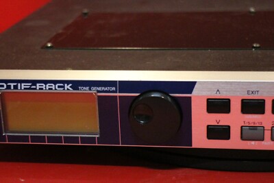 USED Yamaha Motif Rack Tone Generator Sound Module Synthesizer