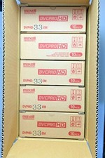 Maxell DVCPRO 33M Video Cassette 50 Pack Professional HD Video Cassettes - NEW