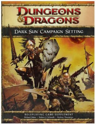 1x  Dark Sun Campaign Setting New/Near Mint Products - D&D 4E (4.0)