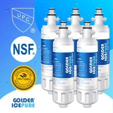 Fit For LG LT700P ADQ36006101 KENMORE 469690 Water Filter 5 Pack