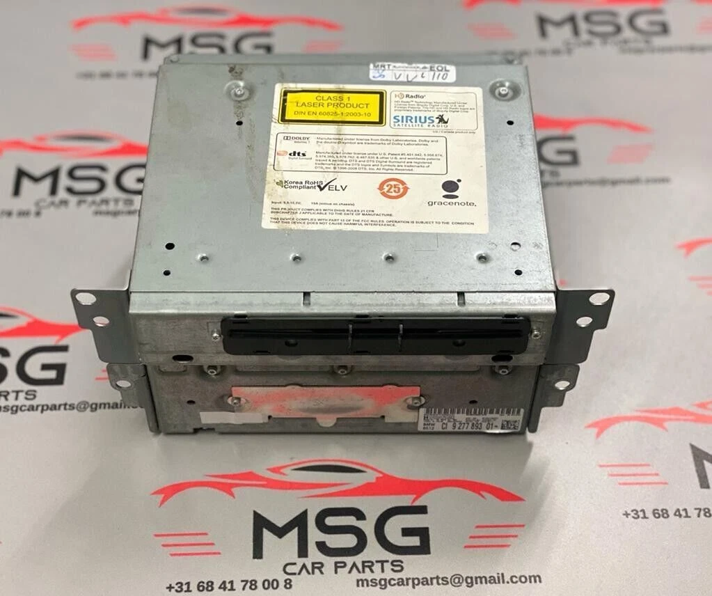 CI927789301 927789301 BMW navigation radio multimedia | eBay
