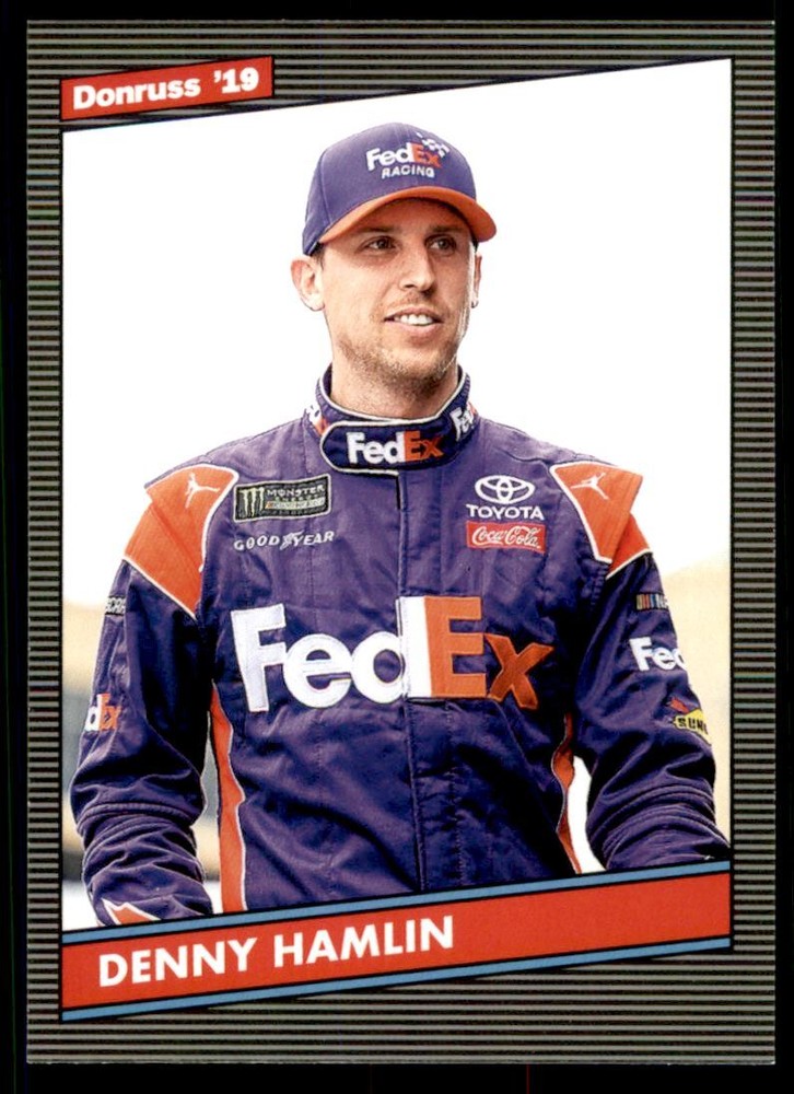 2019 Donruss Silver #122 Denny Hamlin RETRO