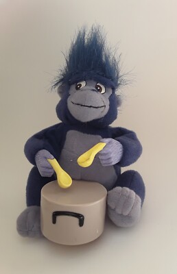 McDonalds Terk 2000 Tarzan Disney Mc Donalds Affe Ape Drums Plüsch Figur Toys