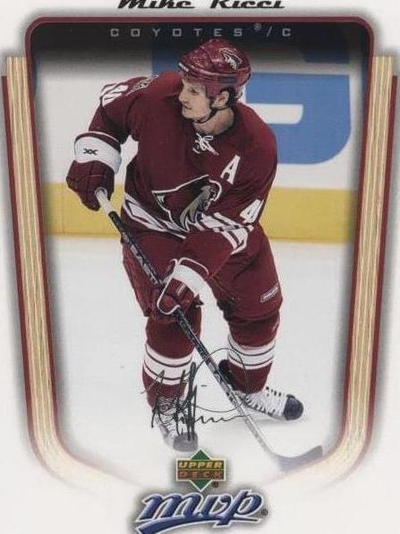 2005-06 Upper Deck MVP - Mike Ricci #295 - 1 of 1