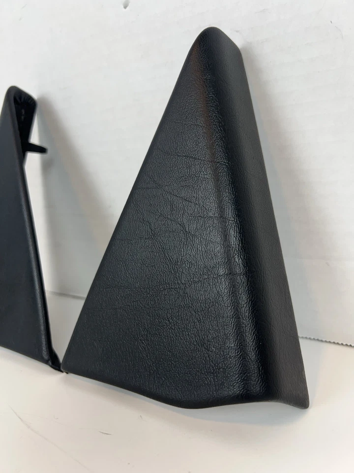 96-02 OEM Mercedes Benz Clase S Espejo Interior Cubierta Negro Juego de molduras izquierda derecha Foto 4 de 4